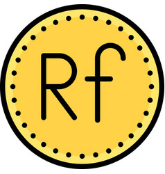 Maldivian Rufiyaa Coin Icon Currency