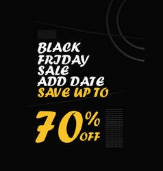 Black Friday Big Sale Poster Flyer Design