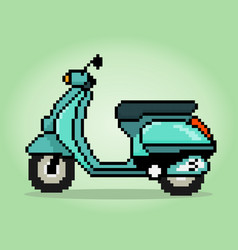 8 Bit Pixel Scooter Motor Classic