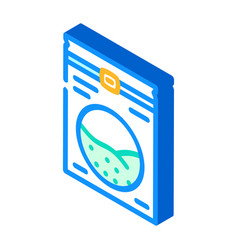 Algae Bag Isometric Icon