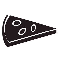 Pizza Slice Black