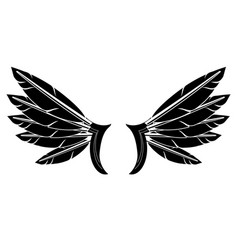 Wings Royalty Free Vector Image - VectorStock