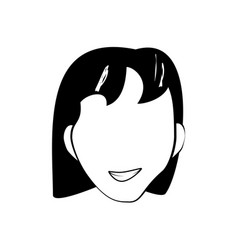 Face Woman Smile Cartoon