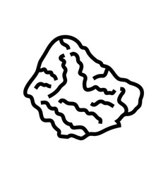 Nugget Fried Chicken Line Icon