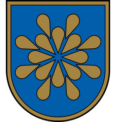 Coat Of Arms Of Saldus Municipality In Courland