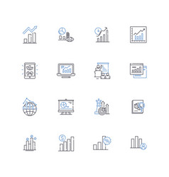 Data Line Icons Collection