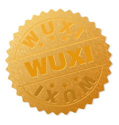 Gold Wuxi Medal Stamp