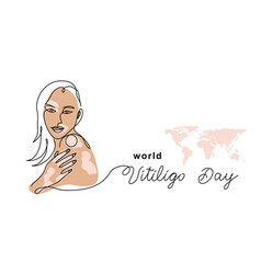 World Vitiligo Day Banner Poster