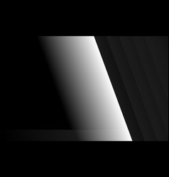 Empty black gray studio abstract background Vector Image