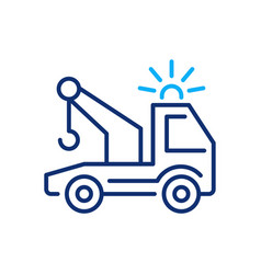 Tow Truck Icon Editable