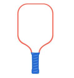 Pickleball Paddle Front View