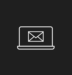 Laptop Mail Icon