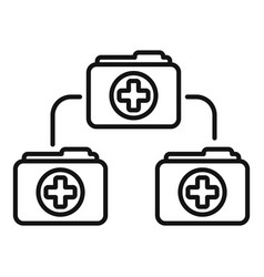 Telemedicine Care Icon Outline Doctor