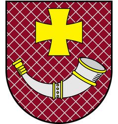 Coat Of Arms Of Ventspils In Courland In Latvia