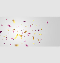 Colorful Confetti Background For Festival