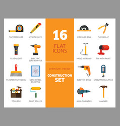 Construction Tools Icons Set1