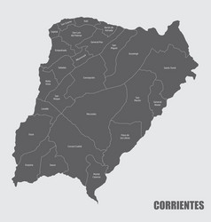 Corrientes Province Administrative Map