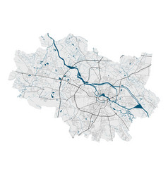 Wroclaw Map Detailed Map City Poster