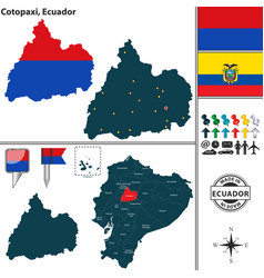 Map Of Cotopaxi Ecuador