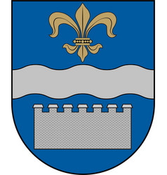 Coat Of Arms Of Daugavpils In Latvia