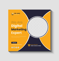 Digital Marketing Social Media Template