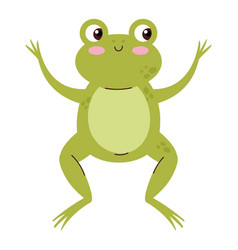 Frog Standing Cartoon