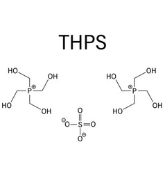 Thps Biocide Molecule Skeletal Formula