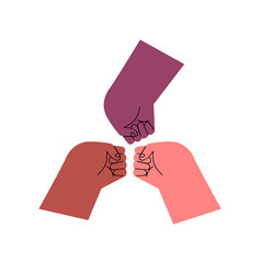 Fist Bump Vector Images Over 560
