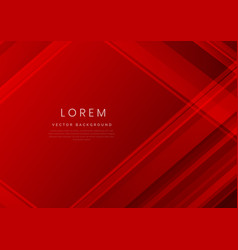 Abstract Geometric Diagonal Overlay Layer On Red