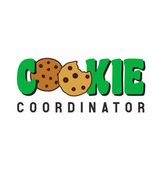 Cookie Coordinator Girl Scout Cookies Quote Retro