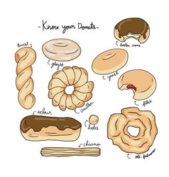 Know Your Donuts Chart