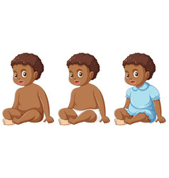 Set Of African Baby Girl