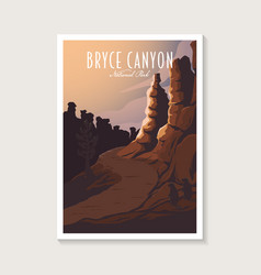 Bryce Canyon National Park Poster Design