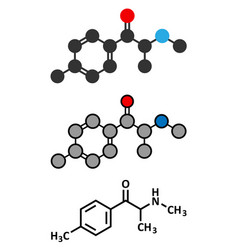 Mephedrone Stimulant Drug Molecule Synthetic