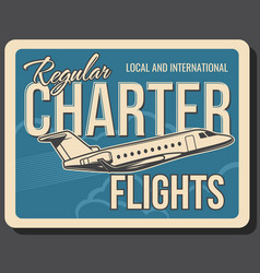 Regular Charter Flights International Private Jet