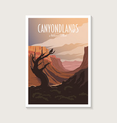 Canyonlands National Park Poster Design