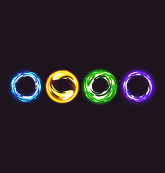 Ring Magic Portal With Light Effect