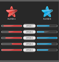 Comparison Table Two Players A Sports Team