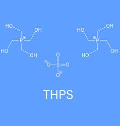 Thps Biocide Molecule Skeletal Formula