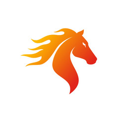 Horse Flat Style Logo