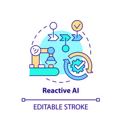 Reactive Ai Concept Icon