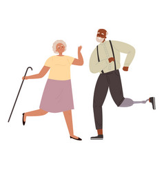 Dancing Old Lady Cartoon Vector Images (over 170)