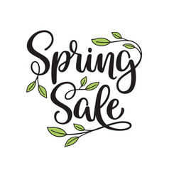 Spring Sale Hand Lettering