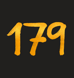 179 Number Logo