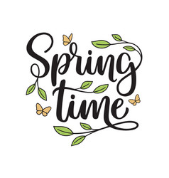 Spring Time Hand Lettering