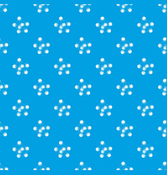 Phenol Pattern Seamless Blue