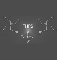 Thps Biocide Molecule Skeletal Formula