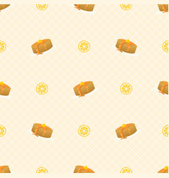 Cute Pancake And Lemon Seamless Pattern