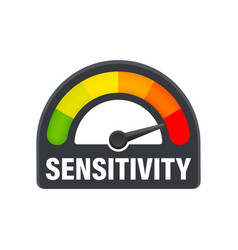 Sensitivity Level Meter Measuring Scale