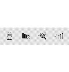 Set Data Analysis Financial Growth Decrease